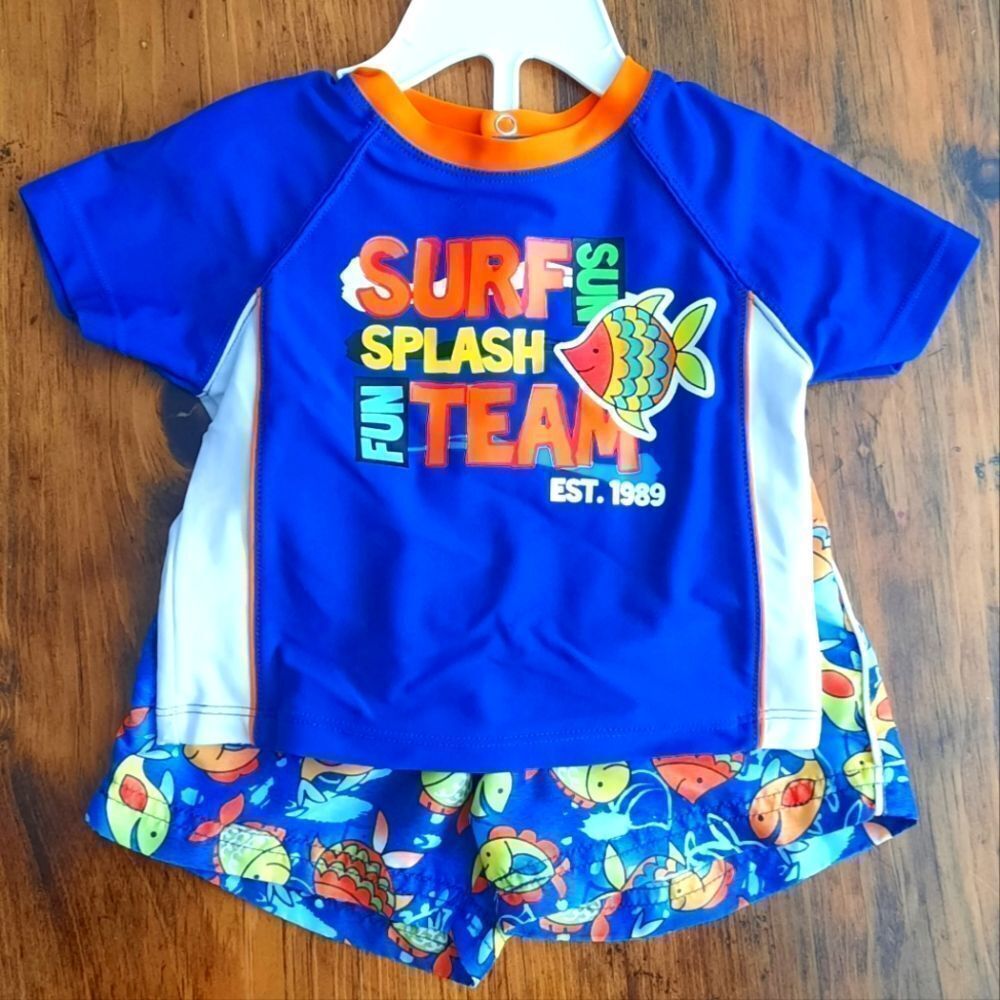 The Childrens Place swim set boys